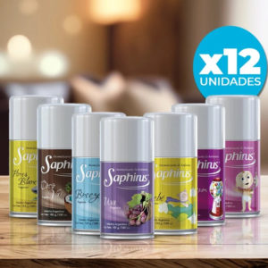 AEROSOL SAPHIRUS 185G / 280CC SURTIDO