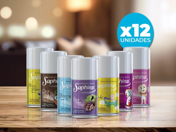 AEROSOL SAPHIRUS 185G / 280CC SURTIDO