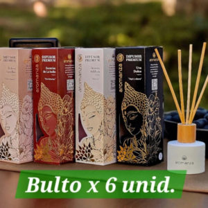 DIFUSOR AROMANZA PREMIUM 125 ML BULTO X 6