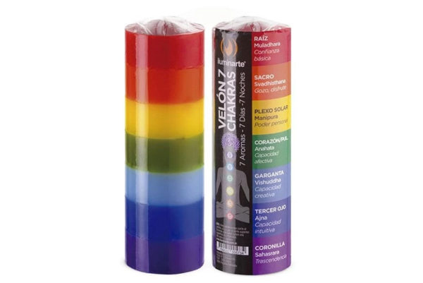 VELON 7 CHAKRAS 7 AROMAS 5X5.6 CM